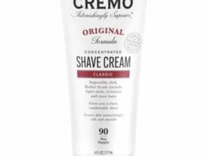 CREMO ORIGINAL formula CONCENTRATED SHAVE CREAM CLASSIC 6FLOZ.