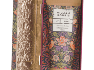 William Morris Clementine and Clove Hand Cream - 3.4oz in Decorative Strawberry Thief Tin