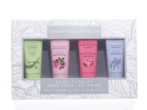 CRABTREE & EVELYN Set of 4 Botanical Hand Therapy Creams
