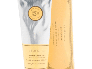K HALL DESIGNS Sunflower Scented Hand Cream 3.4oz