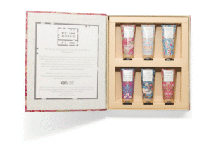 William Morris 6pc Scented Hand Cream Library Boxed Gift Set